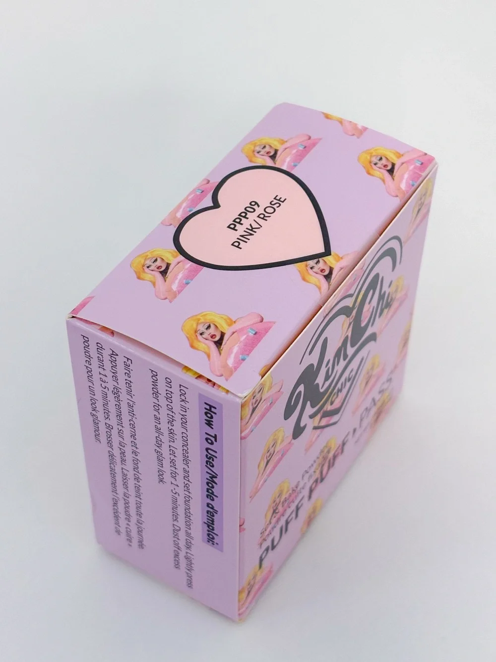 Kimchi Chic Beauty Puff Puff Pass Set & Bake Powder “Pink” (Full Size)